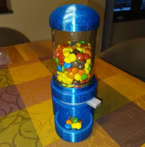 Bubble gum dispenser (upgrade for my peanut dispenser)