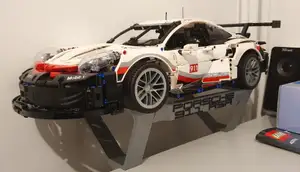Lego Technic Porsche BBS wheel & stand