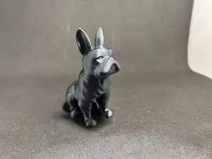 French Bulldog sculpture scan