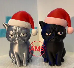 Christmas Grumpy Cat - NO AMS