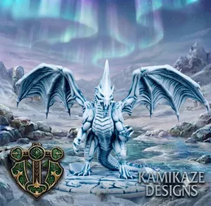 Adult White Dragon