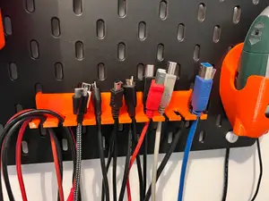 skadis porte câble / skadis cable holder