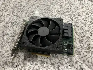LSI 9300-16i Noctua NF-A9x14 Fan Shroud
