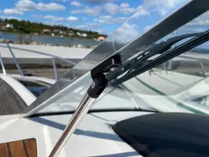 Bracket for boat window support