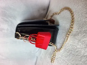 Prada hand bag key chain