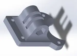 GEPRC Mark 4 Gopro mount for 5 inch fpv drones.