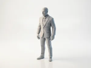 Jason Statham Figurine Movies & TV 3D Printable