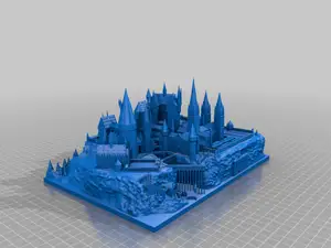 Hogwarts Castle - Fixed Spelling - Scaled Down