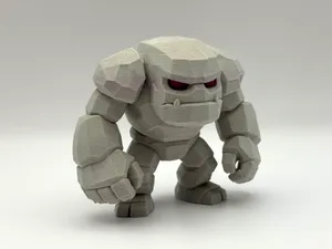 Stone Golem Figurine