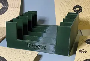 Target Box for Air Pistol Targets