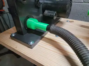 CENTRAL MACHINERY 1/3 HP 9 in. Benchtop Band Saw Vac Attachment