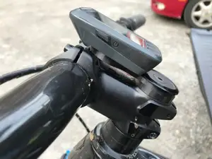 Steerer tube mount for Wahoo Elemnt Bolt