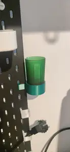 IKEA Skadis side Jagermeister shot glass holder