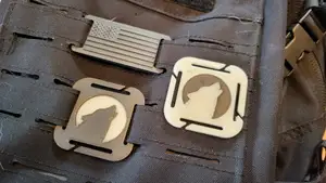 Two-Way Molle Tag - Wolf