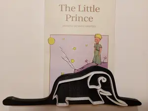 The Little Prince - Boa constrictor digesting an elephant wallart wall designer decoration