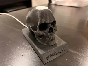 Skull Themed Apple Watch Charge Stand