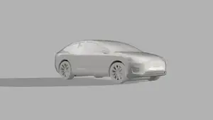 Tesla Model X (Print-in-Place)