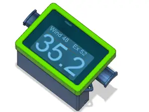 Jan Heynen's DIY GPS case with screen centre