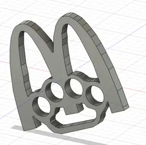 McKnuckle Sandwich "Brass" Knuckles