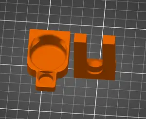 Fishing rod wall mount (extended remix)