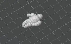 Michelin man model for Truck ,scale models or diorama 1/14, 1/16 ,1/12,1/10