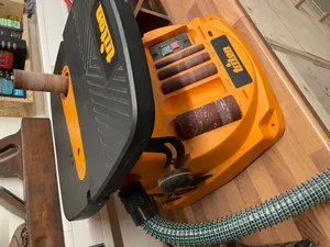 OsVac M32 auf Triton Spindelschleifer TSPST450