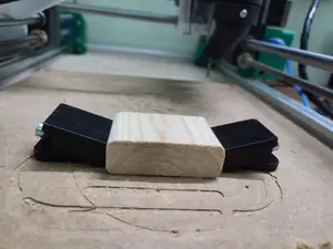 Low profile CNC clamps