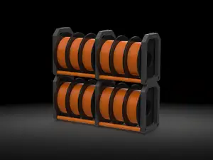 Modular Filament Storage System - V1 (Tested & Reinforced Design)