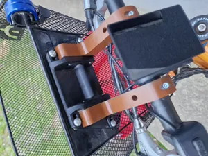 Bicycle basket mount