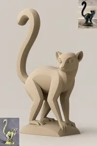 Maki Catta Lemur