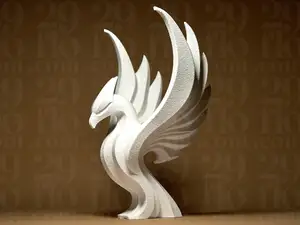 Elegant Phoenix Statue