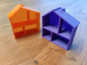 Mini doll house (1:10)