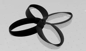 Qua-Blade Toroidal Propellers for FPV drones