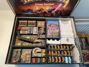 HeroQuest 2021 and Frozen Horror box inserts