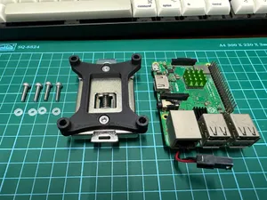 Raspberry Pi Metal DIN Clamp Adapter