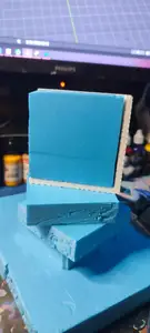 3x3 inches Dungeon Tile Cutter Miter Jig or Guide for 20mm or lower THICC FOAMS