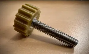 Thumbscrew adapter for M6 or 1/4-20 hex socket screws