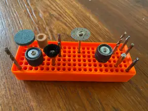 Gridfinity dremel bit Holder full