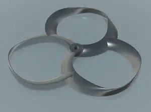 V2 Tri-Loop or Tri-Blade Toroidal Propellers for FPV Drone Quadcopter Cinewhoop