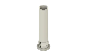 Trash/garbage can hinge pin