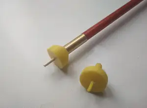Ramrod tip for 12 Gauge shotgun cleaning patch