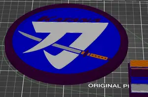 Seitenständer Platte für Suzuki GSX Katana / jiffy stand plate for a Suzuki GSX Katana (1100 and 750)