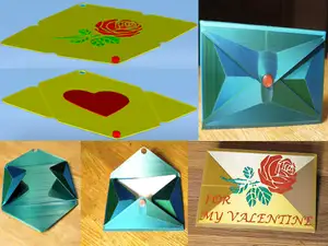 Gift/Message Envelope (decoration text / no text)
