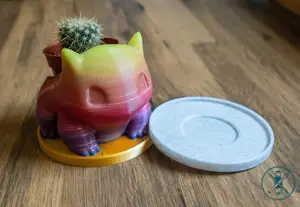 Small Saucer (Bulbasaur Planter Plate)