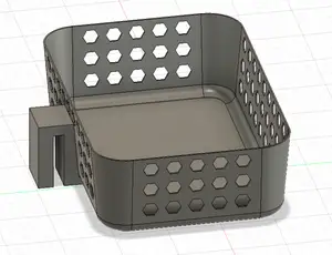 Hang on Basket for Knitting Machine Mast