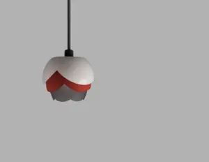 Peony lampshade