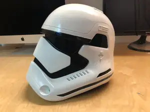 Stormtrooper First Order TFA Helmet | Screen-Accurate Star Wars Cosplay Prop