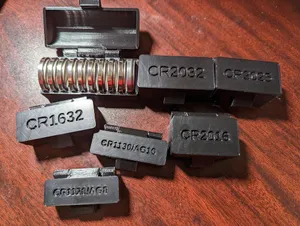 Pre-fabs for fuchsr's "Print-in-Place, Customizable Cases for Button-type Batteries" - 25+ sizes