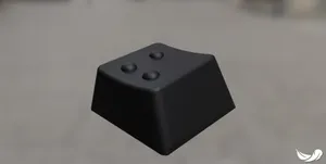 braille letter u - Cherry MX Keycap