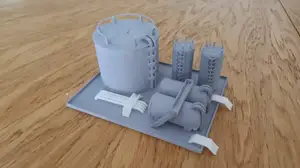 Train Model gas station